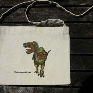 斜め掛けバッグ（サコッシュ）　恐竜デザイン タモコタモ
