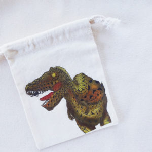 ティラノサウルスの巾着