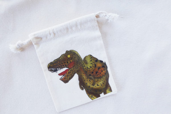 ティラノサウルスの巾着
