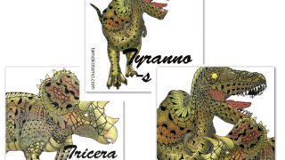 デザフェス52　<br>リツイート全員に恐竜ステッカープレゼント