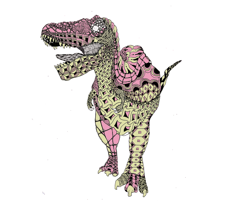 キョウリュウデザインタモコタモ　ティラノサウルス