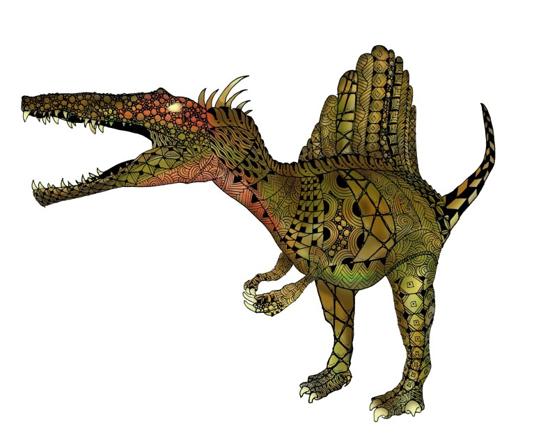 キョウリュウデザインタモコタモ　スピノサウルス